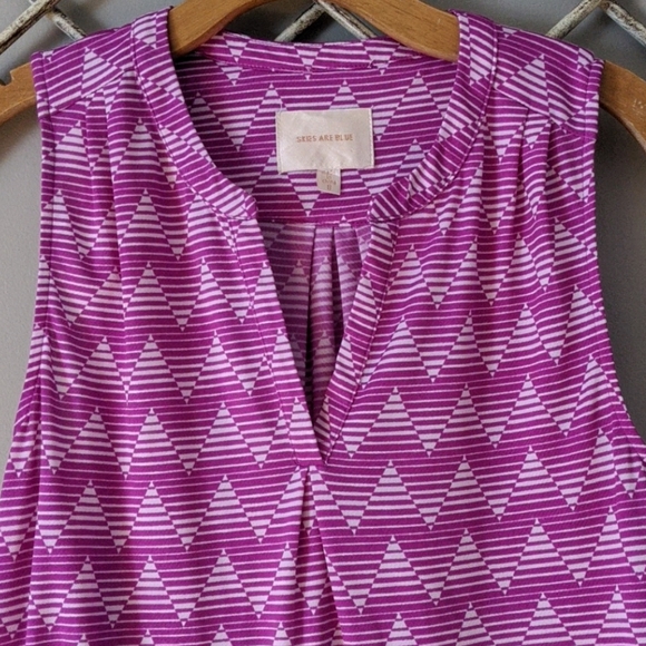 Skies are Blue knit Timone tank top Stitch Fix - Picture 2 of 7